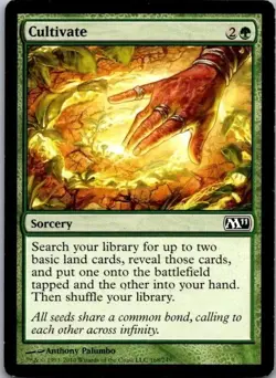 Cultivate NM M11 MTG Magic the Gathering Green English Card - Image 1