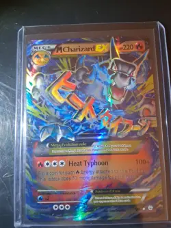 Pokemon Mega M Charizard EX Holo Ultra Rare Card 12/83 Generation Custom Fan Art - Image 1