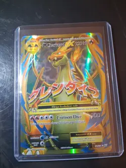 Pokemon TCG Mega M Charizard EX Evolutions 101/108 Custom Fan Art - Image 1