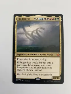 x1 Progenitus FDN Foundations MTG 244 MYTHIC M/NM 1x Legendary Creature Hydra - Image 1
