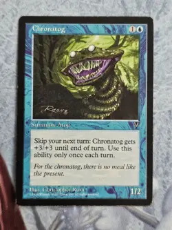 Chronatog x 4 - Visions - Magic the Gathering - MTG - Light Play - Image 2