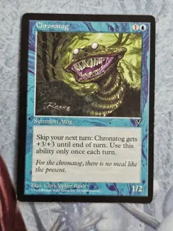 Chronatog x 4 - Visions - Magic the Gathering - MTG - Light Play - Image 4