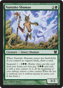 Nantuko Shaman - Medium Play MTG Modern Masters - Image 1