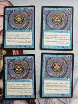 Psychic Vortex x 4 - Weatherlight - Magic the Gathering - MTG - Light Play - Image 1