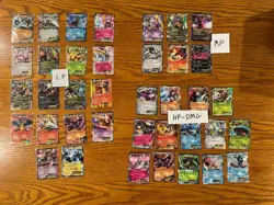38 Card Pokemon EX Lot (2014-2016) LP-MP-HP - Image 1