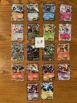 38 Card Pokemon EX Lot (2014-2016) LP-MP-HP - Image 2