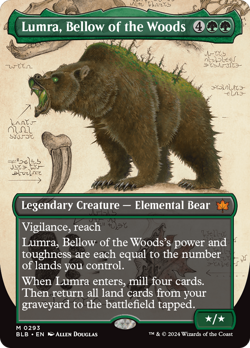 Lumra, Bellow of the Woods (REGULAR) x1 - MTG Bloomburrow BLB #293 - Image 1