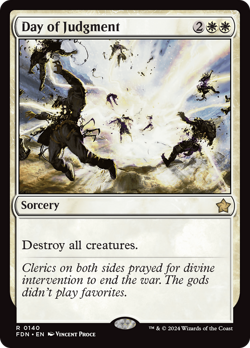 Day of Judgment (FOIL) x1 - MTG Foundations FDN #140 - Image 1