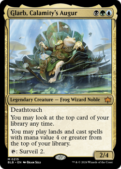 Glarb, Calamity's Augur (REGULAR) x1 - MTG Bloomburrow BLB #215 - Image 1