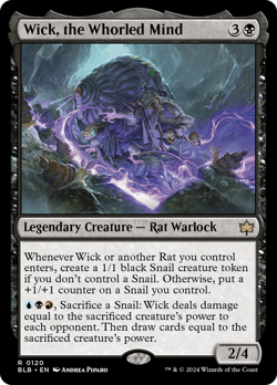 Wick, the Whorled Mind (REGULAR) x1 - MTG Bloomburrow BLB #120 - Image 1