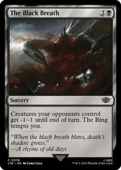 The Black Breath 0078 MTG LTR Common NP - Image 1