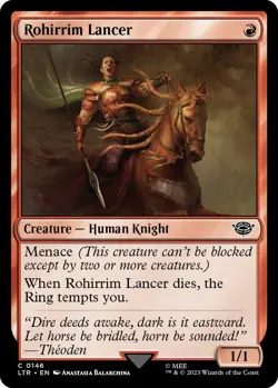 Rohirrim Lancer 0146 MTG LTR Common NP - Image 1