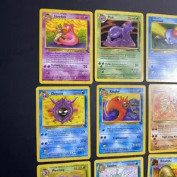 Fossil Base Set 1999 Cards Lot - Pokemon Cards - 11x Cards Lot MP-LP - Image 2