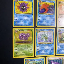 Fossil Base Set 1999 Cards Lot - Pokemon Cards - 11x Cards Lot MP-LP - Image 4