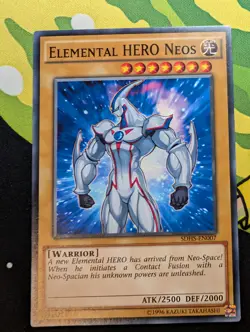 Elemental HERO Neos SDHS-EN007 Yugioh TCG Card - Common - Light Play - Image 1