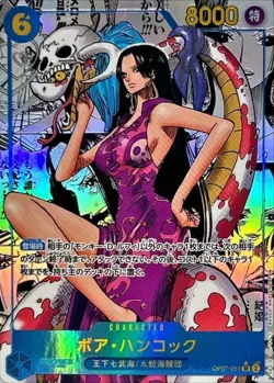 Onepiece Card Boa Hancock parallel SR OP07-051 op07 500 Years In The Future Japa - Image 1
