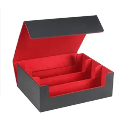 1800+ Cards Deck Box Magnetic Deck Holder 3 Large Deck Cases Sleeve Protectors - Image 1