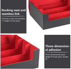 1800+ Cards Deck Box Magnetic Deck Holder 3 Large Deck Cases Sleeve Protectors - Image 3