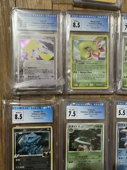 Pokemon 2000s Mixed CGC Graded Cards Lot Of 8! - Image 1