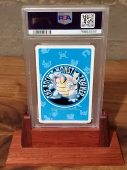 1998 Pokemon Articuno Blue Back Poker Playing Card 4 of Hearts - PSA 10 - Image 2