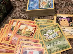 Huge Vintage Pokemon Bulk Card Lot - WOTC - Base Set / Jungle / Fossil + Extras - Image 3