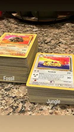 Huge Vintage Pokemon Bulk Card Lot - WOTC - Base Set / Jungle / Fossil + Extras - Image 5