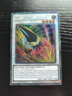 Yu-Gi-Oh Armory Arm Platinum Secret Rare Card RA03-EN213 - Image 1