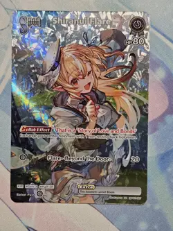 Hoshimachi Shiranui Flare SR Full Art Hololive TCG English Official Card Game - Image 1