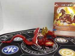 Bakugan BakuTech Pyrus Nata Nagina & Ability Card MG Japan Import Rare - Image 2