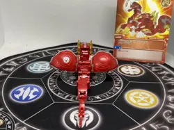 Bakugan BakuTech Pyrus Nata Nagina & Ability Card MG Japan Import Rare - Image 3