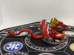 Bakugan BakuTech Pyrus Nata Nagina & Ability Card MG Japan Import Rare - Image 2