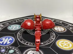Bakugan BakuTech Pyrus Nata Nagina & Ability Card MG Japan Import Rare - Image 3