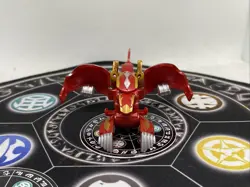 Bakugan BakuTech Pyrus Nata Nagina & Ability Card MG Japan Import Rare - Image 5
