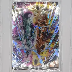 3-17 SEC Son Goku Frieza Dragon Ball Itajaga Secret Rare Trading Card NM Mint - Image 1