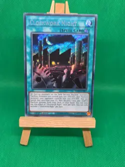 BLCR-EN007 Clockwork Night - Secret Rare 1st Edition YuGiOh Card - Image 2