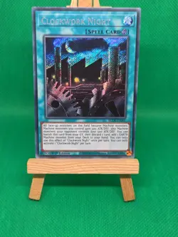 BLCR-EN007 Clockwork Night - Secret Rare 1st Edition YuGiOh Card - Image 3