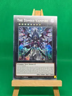 MP23-EN024 The Zombie Vampire Prismatic Secret Rare 1st Edition YuGiOh Card - Image 2