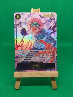 ONE PIECE CARD DIVINE SPEED - KOBY SEC ALT ART OP11-119 - ENGLISH - Image 2