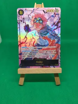 ONE PIECE CARD DIVINE SPEED - KOBY SEC ALT ART OP11-119 - ENGLISH - Image 3