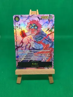 ONE PIECE CARD DIVINE SPEED - KOBY SEC ALT ART OP11-119 - ENGLISH - Image 4