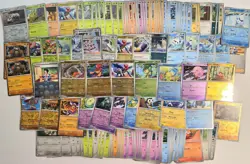 Pokemon TCG Black Bolt White Flare Card Lot 128 Cards W/ Pokeballs, Master Ball - Image 1
