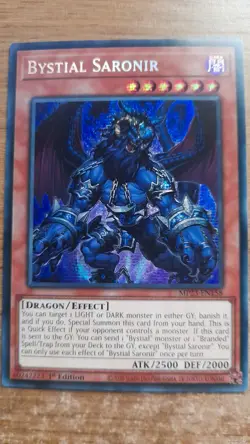 Yugioh Bystial Saronir MP23-EN158 Secret Rare 1st Edition - Image 1