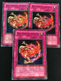 YUGIOH DARK SPIRIT OF THE SILENT LON-079 SUPER X3 (MP) - Image 1