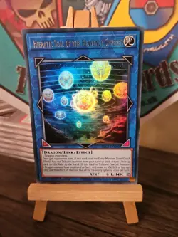 Yugioh Hieratic Seal of the Heavenly Spheres BLCR-EN090 Ultra Rare 1st Edition - Image 4