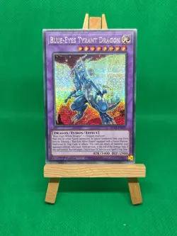 MP23-EN019 Blue-Eyes Tyrant Dragon Prismatic Secret Rare 1st Edition YuGiOh - Image 4