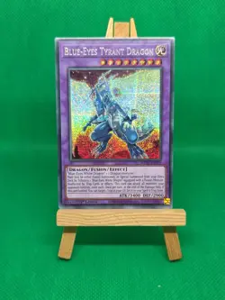 MP23-EN019 Blue-Eyes Tyrant Dragon Prismatic Secret Rare 1st Edition YuGiOh - Image 5
