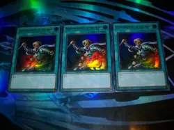 3x Reinforcement of the Army 1st Edition Ultra Rare RA01-EN051 Yu-Gi-Oh! - Image 1
