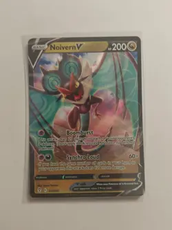 Pokemon TCG Noivern v Evolving Skies Holo Ultra Rare Card 117/203 Mint Condition - Image 1