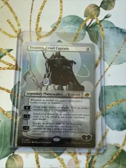 MTG Edge of Eternities Tezzeret Cruel Captain Borderless FOIL Mythic 0287 - Image 1