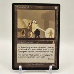 Magic The Gathering MTG Metalworker Urza's Destiny 135/143 Don Hazeltine 1999 - Image 1